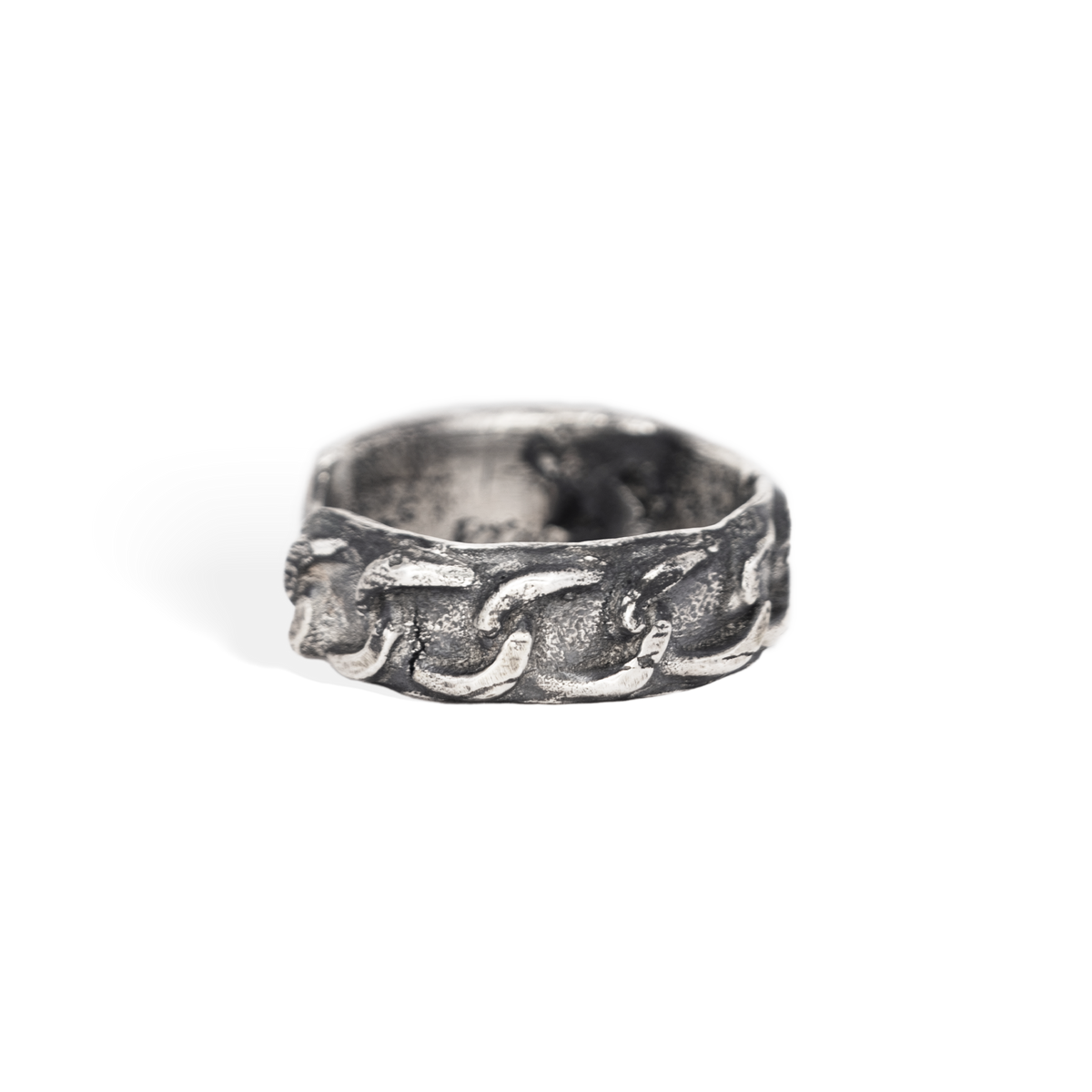 Molten Curb Chain Ring