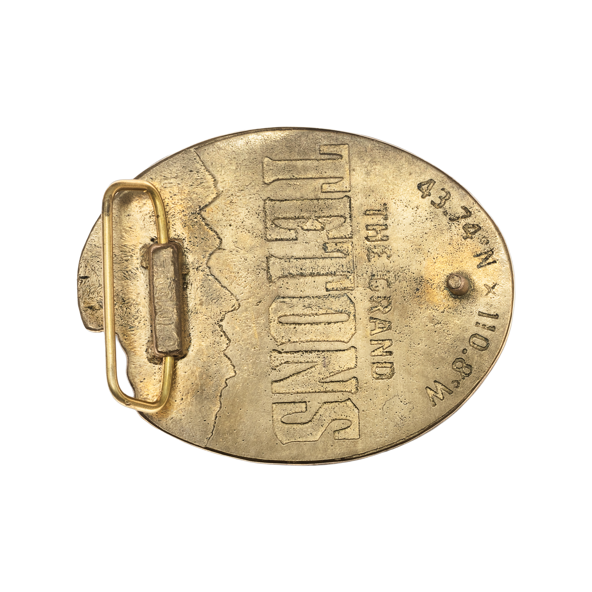The Grand Tetons Belt Buckle