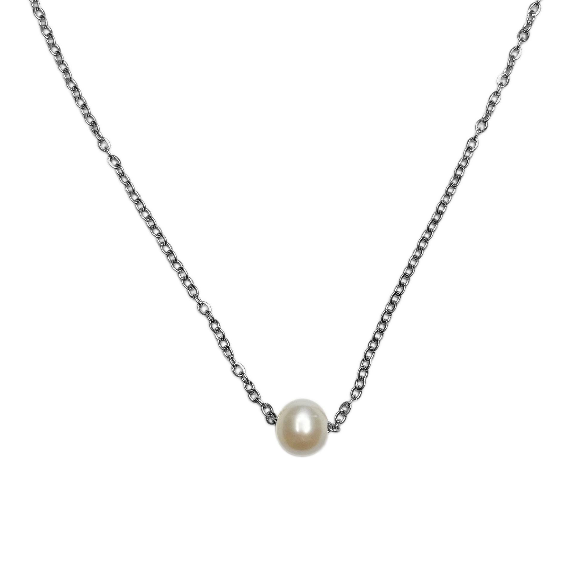Imperfect Pearl on a Chain